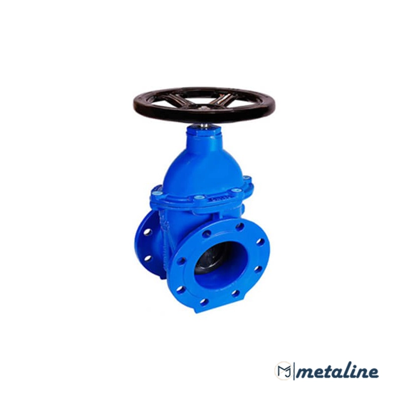 شير فلكه كشويي لاستيكي F4 آژمان 80 - 3 اینچ