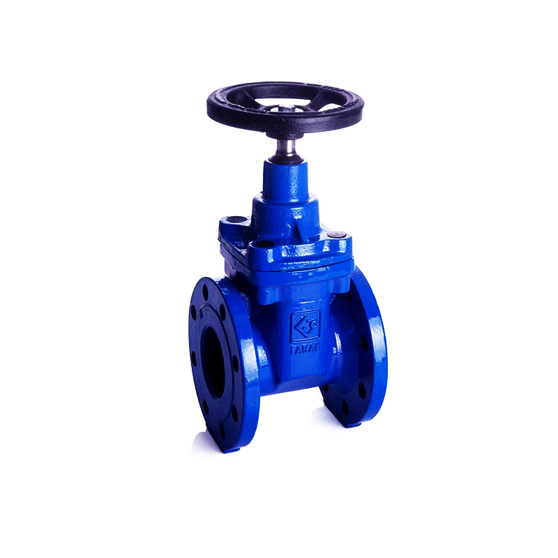 شير كشويي زبانه لاستيكي 125 - 16 بار فاراب 5 اینچ